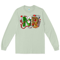 Matcha christmas nr nurse practitioner nurse Long Sleeve Tee - LillyAllenDesigns