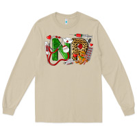 Mushroom christmas nr nurse practitioner nurse Long Sleeve Tee - LillyAllenDesigns