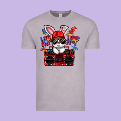 Hip Hop Vintage Tee Designed By Fadigitalartstudio