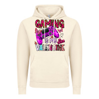 Vintage Artic gaming is my valentine Vintage Hoodie - CowhideDigitalArt