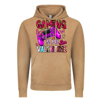 Vintage Camel gaming is my valentine Vintage Hoodie - CowhideDigitalArt