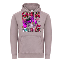 Vintage Zinc gaming is my valentine Vintage Hoodie - CowhideDigitalArt