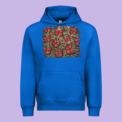 Easter Butterflies Background Urban Hoodie Designed By Ranaportraitstore