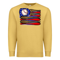 Antique Gold leopard baseball flag3 Premium Sweatshirt - JahusDesignShop