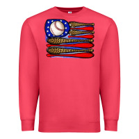 Cardinal leopard baseball flag3 Premium Sweatshirt - JahusDesignShop