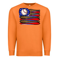 Carrot leopard baseball flag3 Premium Sweatshirt - JahusDesignShop