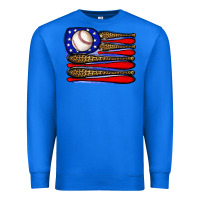 True Royal leopard baseball flag3 Premium Sweatshirt - JahusDesignShop