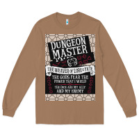 Dungeon Master, The Weaver Of Lore & Fate Long Sleeve Tee | Teevron