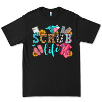Black scrub life olivia Premium Tee - OliviaCreatesArt