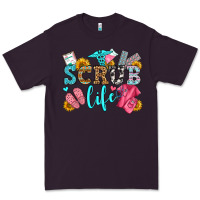 Plum scrub life olivia Premium Tee - OliviaCreatesArt