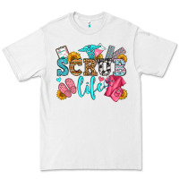 White scrub life olivia Premium Tee - OliviaCreatesArt
