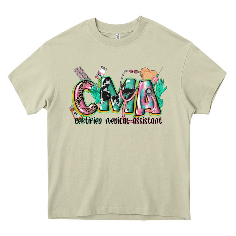 Certified Medical Assistant Heavy Core Tee by CowGirlArtShop | Teevron