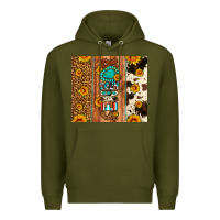 Army Green senior 2024 Premium Hoodie - Artiststas