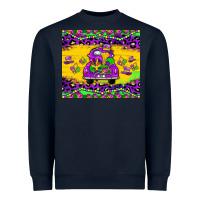Navy mardi gras truck tumbler Heavyweight Sweatshirt - JahusDesignShop