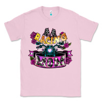 Bubblegum Pink Racing mom Mother's Day Classic Tee - HowdyJamesFarm