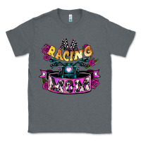 Charcoal Heather Racing mom Mother's Day Classic Tee - HowdyJamesFarm