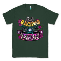 Sports Green Racing mom Mother's Day Classic Tee - HowdyJamesFarm
