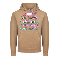 Don't Mess With Me I Get Paid To Stab People Vintage Hoodie | Teevron