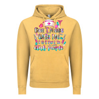 Vintage Mustard Don't Mess With Me I Get Paid To Stab People Vintage Hoodie - CowhideDigitalArt