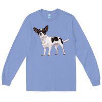 Colony Blue chihuahua Long Sleeve Tee - LillyAllenDesigns