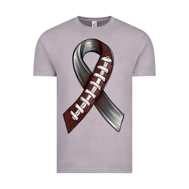 Gray Ribbon American Football Vintage Tee by BundleAndBundleShop | Teevron