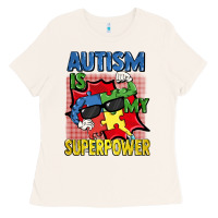 Bone Autism is my superpower Autism Awareness Day Ladies Tee - FaDigitalArtStudio