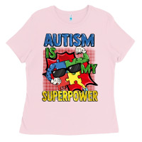 Autism Is My Superpower Autism Awareness Day Ladies Tee | Teevron
