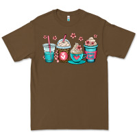 Cacao mom fuel coffee cups Premium Tee - OliviaCreatesArt