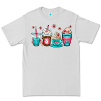 Dove Grey mom fuel coffee cups Premium Tee - OliviaCreatesArt