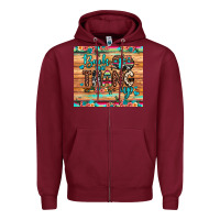 Burgundy back that thang up Zipper Hoodie - JahusDesignShop