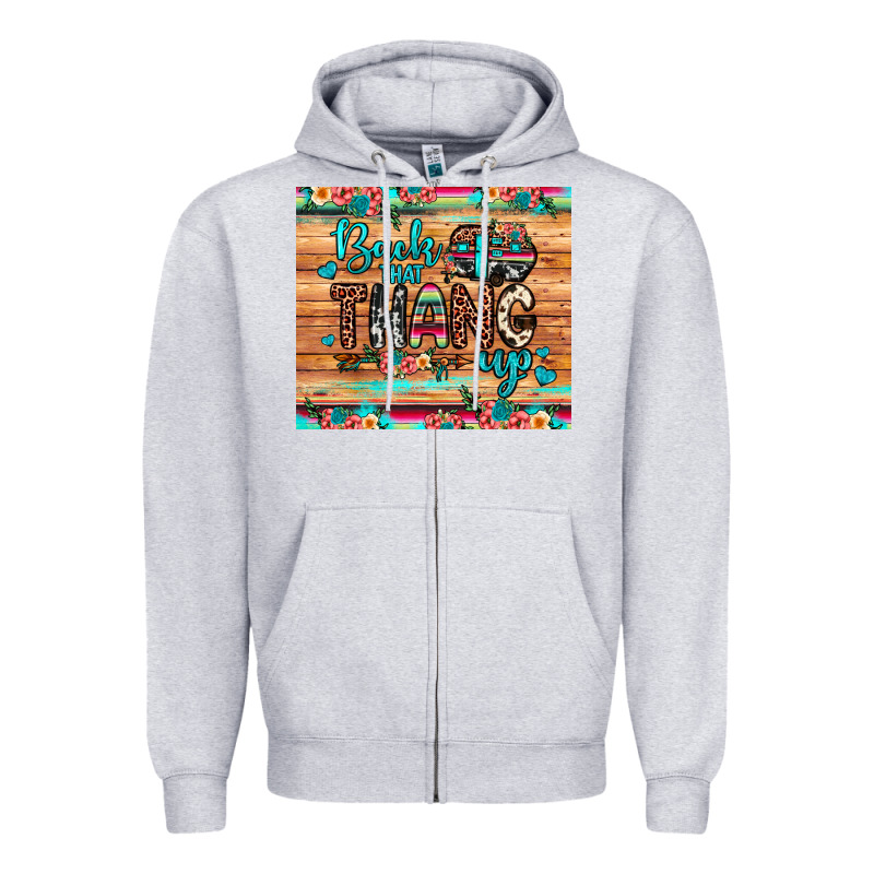 Back That Thang Up Zipper Hoodie by JahusDesignShop | Teevron