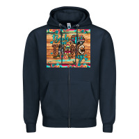 Navy back that thang up Zipper Hoodie - JahusDesignShop