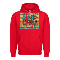 Red back that thang up Zipper Hoodie - JahusDesignShop