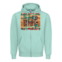 Seafoam back that thang up Zipper Hoodie - JahusDesignShop