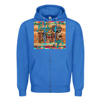 True Royal back that thang up Zipper Hoodie - JahusDesignShop