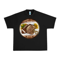 Black american football round earrings Urban Heavy Tee - BundleAndBundleShop