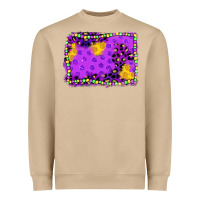Mardi Gras Background Heavyweight Sweatshirt | Teevron