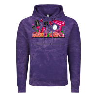 Cloud Purple Hair Stylist Your Textt Vintage Hoodie - CowhideDigitalArt
