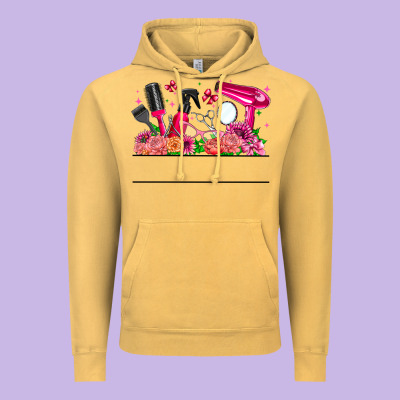 Hair Stylist Your Textt Vintage Hoodie Designed By Cowhidedigitalart