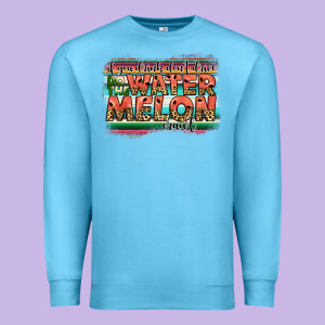 İf You Drink Don't Drive Do The Watermelon Crawl Premium Sweatshirt Designed By Jahusdesignshop