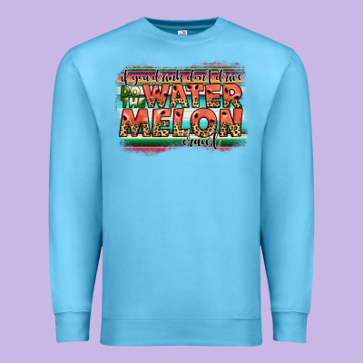 İf You Drink Don't Drive Do The Watermelon Crawl Premium Sweatshirt Designed By Jahusdesignshop