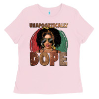 Bubblegum Pink Unapologetically dope Ladies Tee - FaDigitalArtStudio