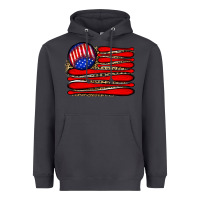 Smoke leopard baseball flag5 Heavyweight Hoodie - JahusDesignShop