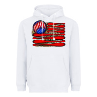White leopard baseball flag5 Heavyweight Hoodie - JahusDesignShop