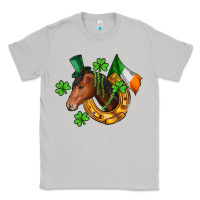 Moon Dust Horse with horseshoe St. Patrick's Classic Tee - CowGirlArtShop