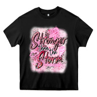 Black stronger than the storm Heavy Core Tee - CowGirlArtShop