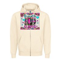 Sandshell queen of the camper Zipper Hoodie - JahusDesignShop