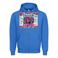 True Royal queen of the camper Zipper Hoodie - JahusDesignShop