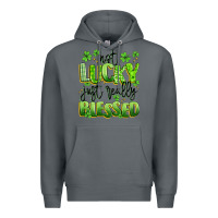 Rock not lucky just really blessed Premium Hoodie - Artiststas
