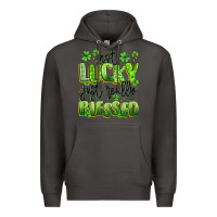 Smoke not lucky just really blessed Premium Hoodie - Artiststas